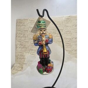Christopher Radko Melodious Horn Nutcracker Ornament 01-MAY-04 Poland 5.5"
